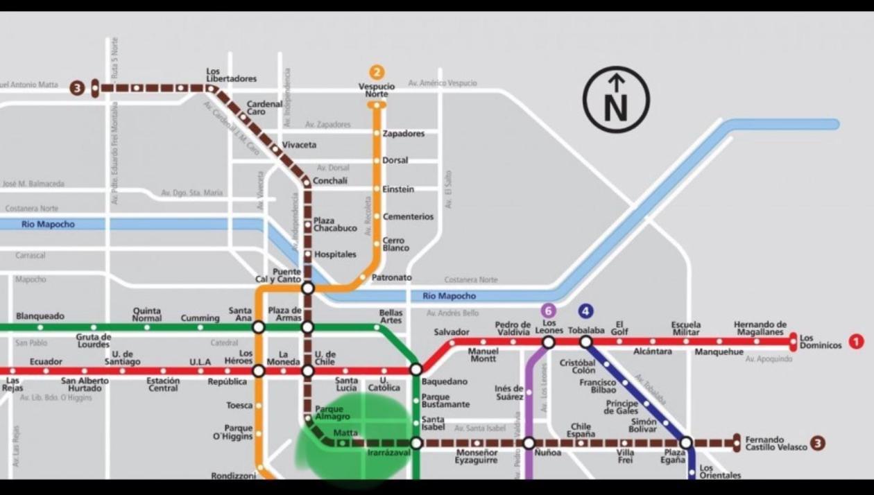 A Metro Matta Fantasilandia, Empresas, Familias 8 Santiago